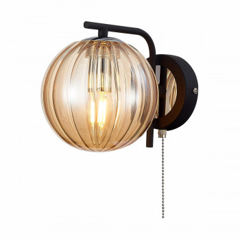 Бра с выключателем Citilux Эрни CL122315 Чёрное (Снят с производства)