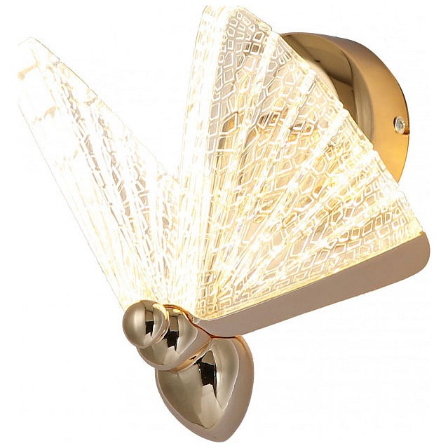 Бра Баттерфляй золото w17*13 h20 Led 6W (3000K)
