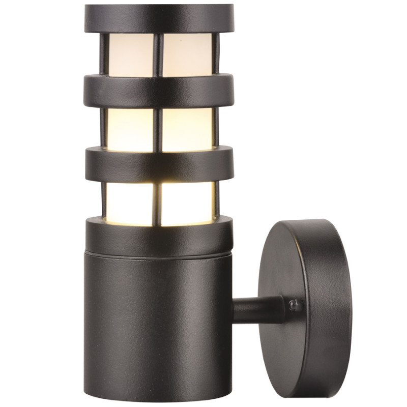 Уличный настенный светильник Arte Lamp Portico 1*E27 60W IP44, Чёрный