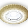 Ambrella Светильник встраив. Круг MR16 Хром/Белый+ LED 3W 4200K D100 H12 A65