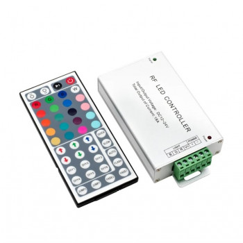 RGB контроллер с радиопультом RF-RGB-44-18A, 18A, 12-24V, 44 кнопки