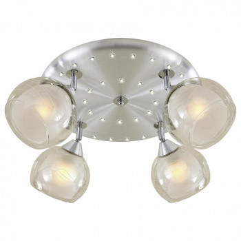 Люстра CITILUX Самба + LED Алюм.+ Хром (158142)
