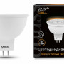 Лампа Gauss LED MR16 12V 5W 3000K 500lm