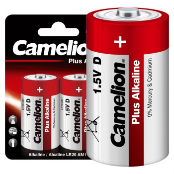 Батарейка Camelion LR-20 Plus Alkaline