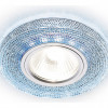 Ambrella Светильник встраив. Круг MR16 Хром/Сапфир+ LED 3W 4200K D100 H12 A65