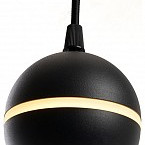 Светильник потолочный Feron HL3568 на подвесе GX53 15W 230V, черный 90*80