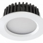 Встраиваемый светодиодный светильник Novotech Drum Белый 357600